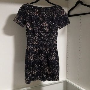 French connection navy mini dress size 0